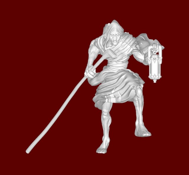 Ferryman 3D Принт Модель .c4d .max .obj .3ds .fbx .stl .blend 