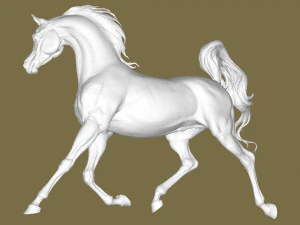 Cavalo &aacute;rabe Modelo de Impressão 3D