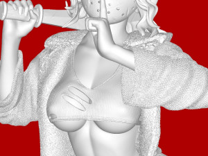 Jason Female 3Dプリントモデル