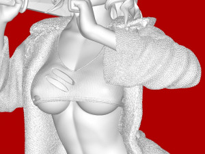 Jason Female 3Dプリントモデル