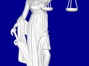 Фемида 3D Принт Модель