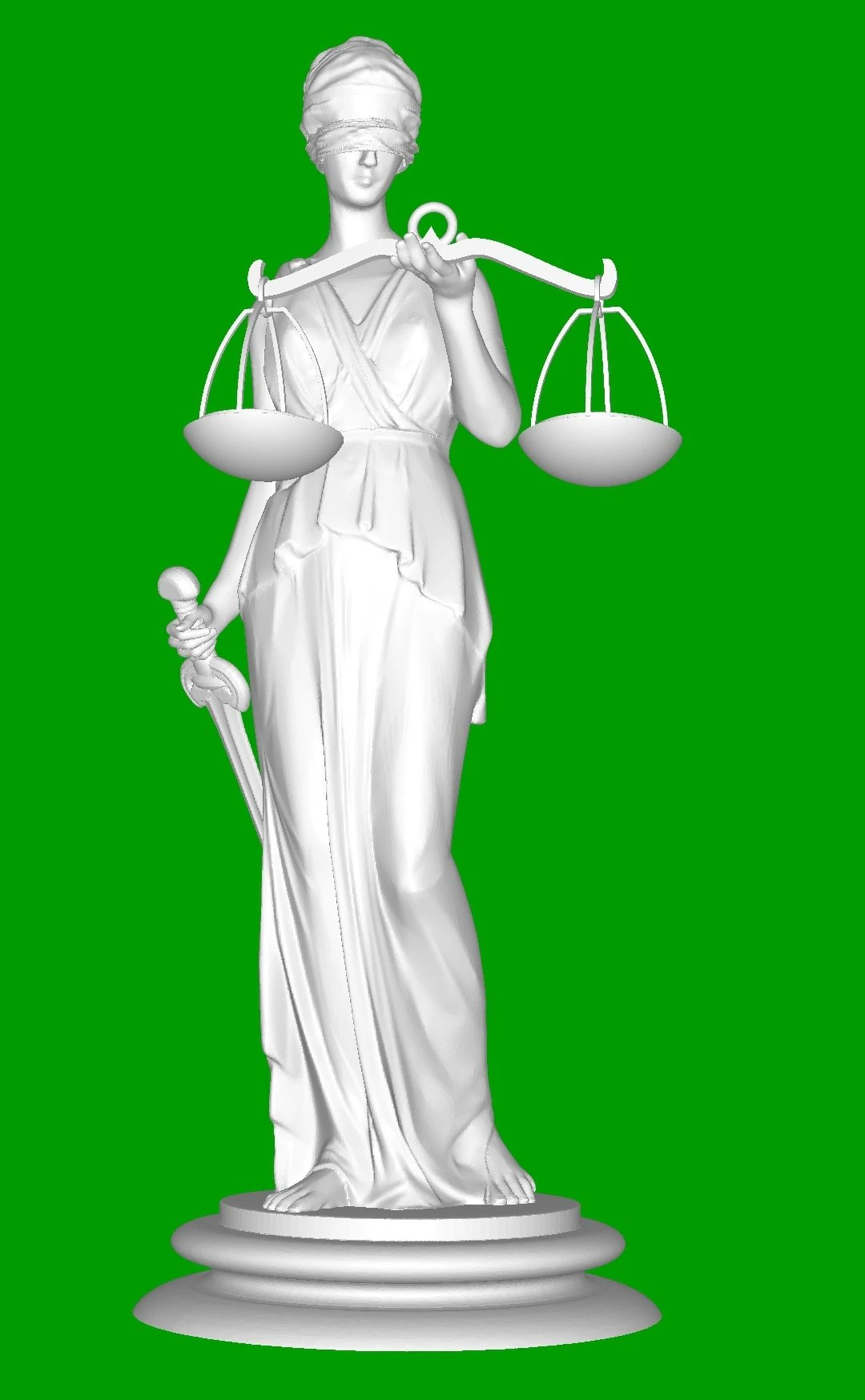 Themis 3D Print Model .c4d .max .obj .3ds .fbx .stl .blend 