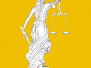 Justice 3D Print Model