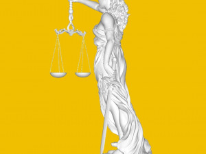 Justice 3D Print Model