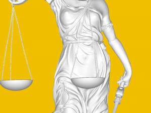 Justice 3D Print Model