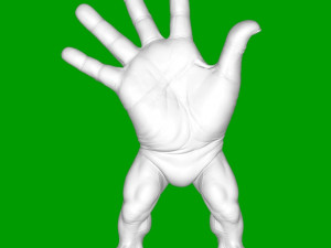 Human brush 3D Принт Модель