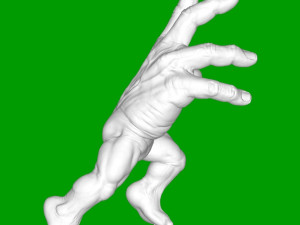 Human brush 3D 打印模型