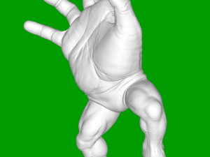 Human brush 3D प्रिंट मॉडल