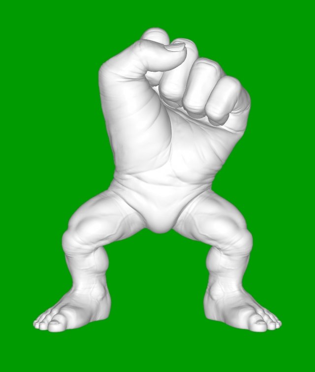 Human brush 3D Принт Модель .c4d .max .obj .3ds .fbx .stl .blend 