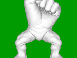 Human brush 3D Принт Модель