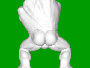 Human brush 3D Принт Модель