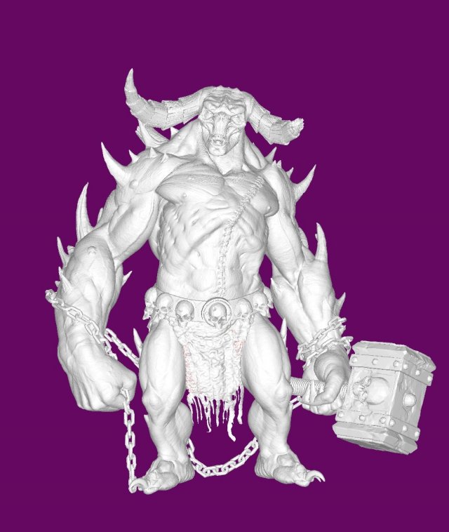 Gefasto-The Armorer-of-Diablo 3D-Druckmodell .c4d .max .obj .3ds .fbx .stl .blend 