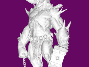 Gefasto-The Armorer-of-Diablo 3D-Druckmodell