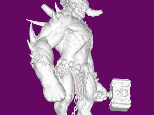 Gefasto-The Armorer-of-Diablo 3D-Druckmodell