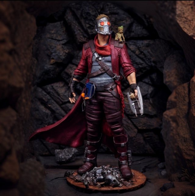 Star Lord Peter Quill 3D 模型 .c4d .max .obj .3ds .fbx .stl .blend