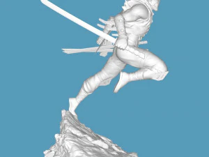 Red Ronin 3D Print Model
