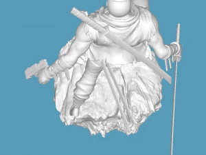 Red Ronin 3D Print Model