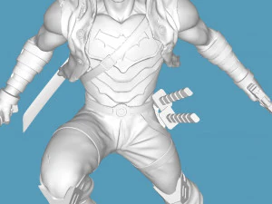 Red Ronin 3D Print Model
