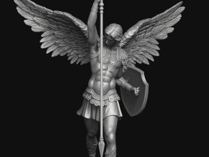 Archangel Michael 3D Print Model