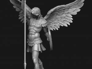 Archangel Michael 3D Print Model