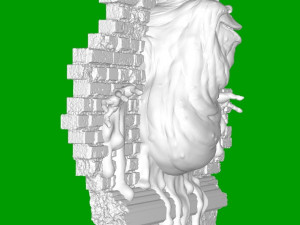 SlimerwallTrophy 3Dプリントモデル