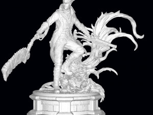 Hunter - Bloodborne 3D Baskı Modeli