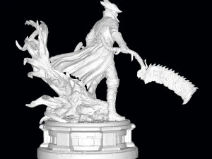 Hunter - Bloodborne 3D Print Model