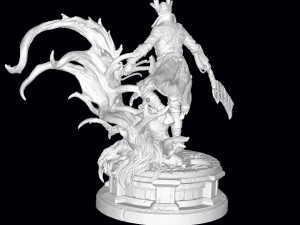 Hunter - Bloodborne 3D Print Model