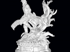 Hunter - Bloodborne 3D Print Model