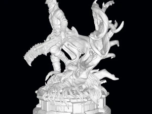 Hunter - Bloodborne 3D Print Model