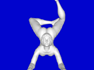 Contortionistwineholder 3D Print Model