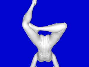 Contortionistwineholder 3D Print Model