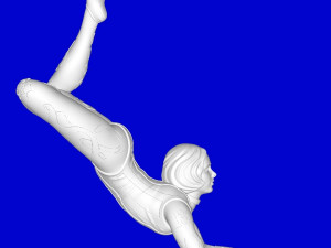 Contortionistwineholder 3D Print Model