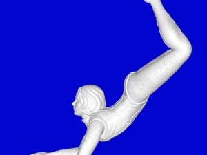 Contortionistwineholder 3D Print Model