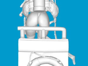 The Frog Lady Aegir 3D Print Model