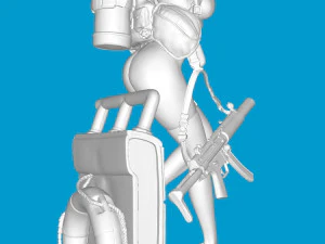 The Frog Lady Aegir 3D Print Model