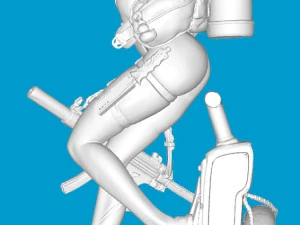 The Frog Lady Aegir 3D Print Model