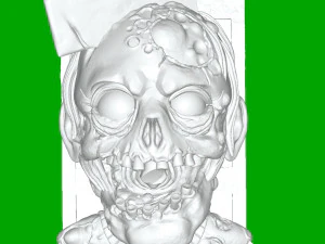 Zombi 3D Baskı Modeli