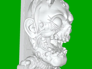Zombie Model Cetak 3D