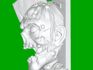 Zombie Model Cetak 3D