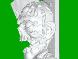Zombie 3D Print Model