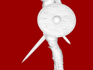Red Sonja Model Cetak 3D