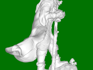 Radagast 3D 프린트 모델