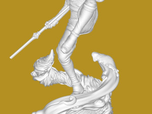 Aang from Avatar Model Cetak 3D