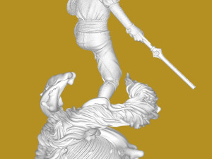 Aang from Avatar Model Cetak 3D