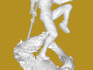 Aang from Avatar Model Cetak 3D