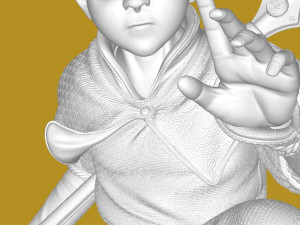 Aang from Avatar Model Cetak 3D
