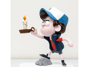 Dipper-gravity-falls-yugeshsandhi 3D Print Model