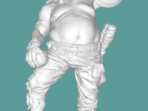 Pirate 3D Print Model