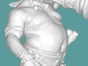 Pirate 3D Print Model